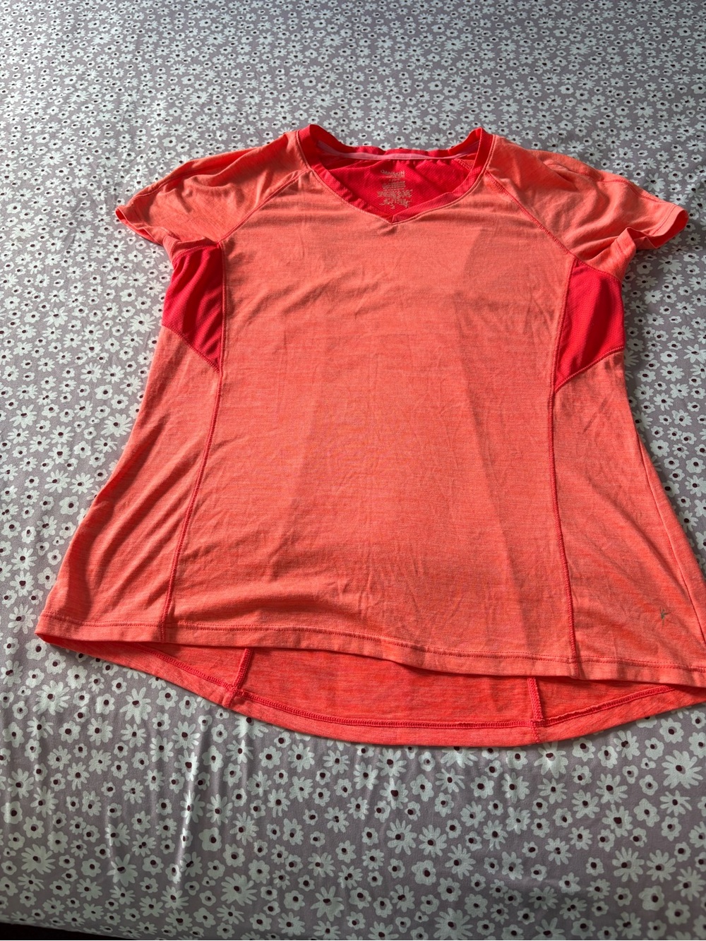 Women’s Coral Danskin Now V-Neck Active Top